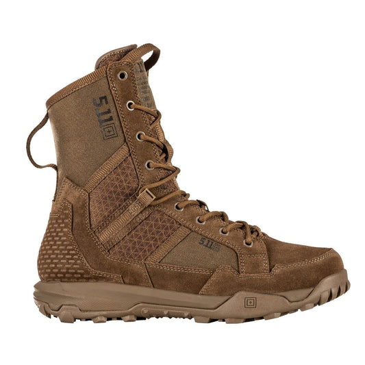 5.11 A/T 8" Coyote Boots Tactical Boots 12422 - CombatFootwear.com