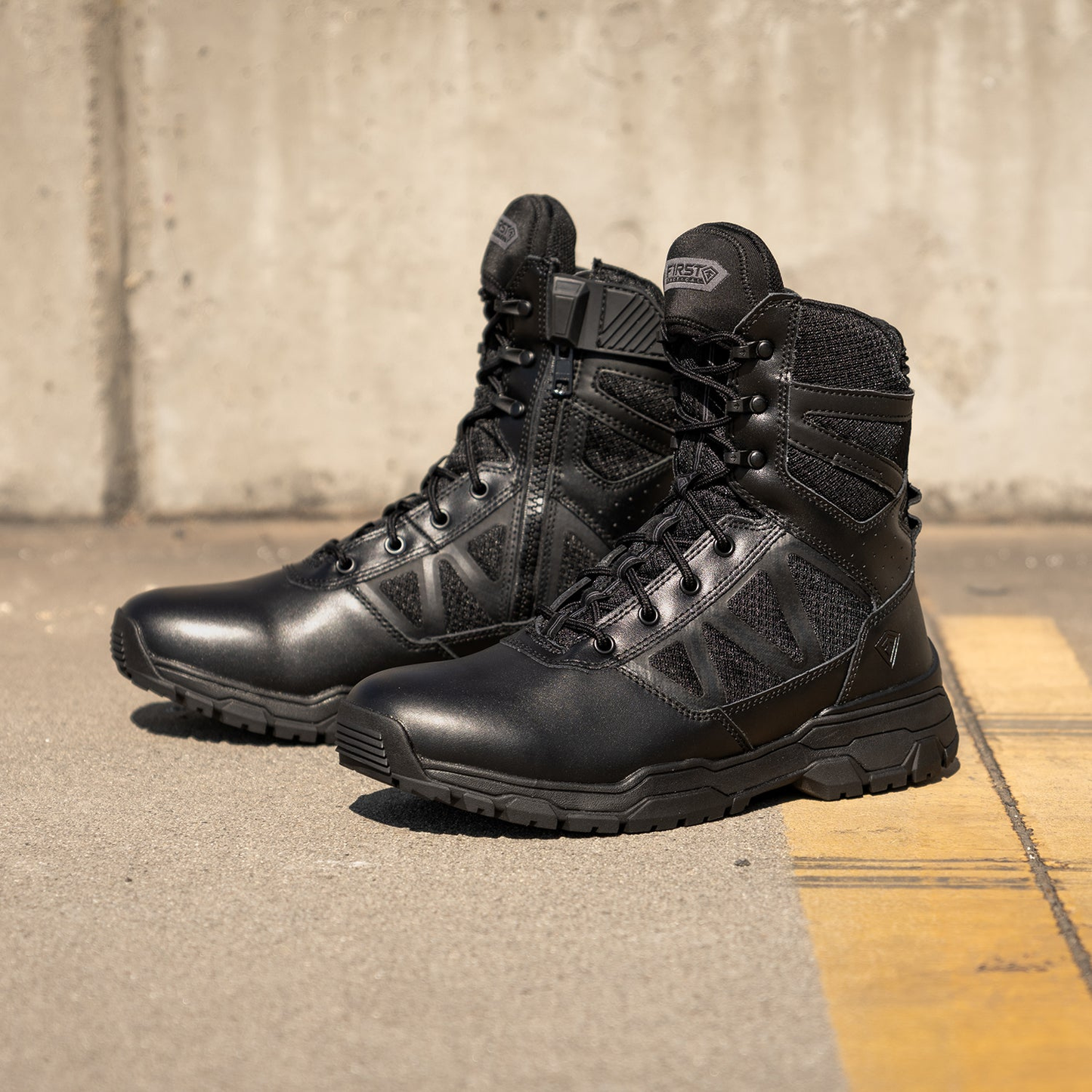 First Tactical Men's Urban Operator Side-Zip Tactical Boots