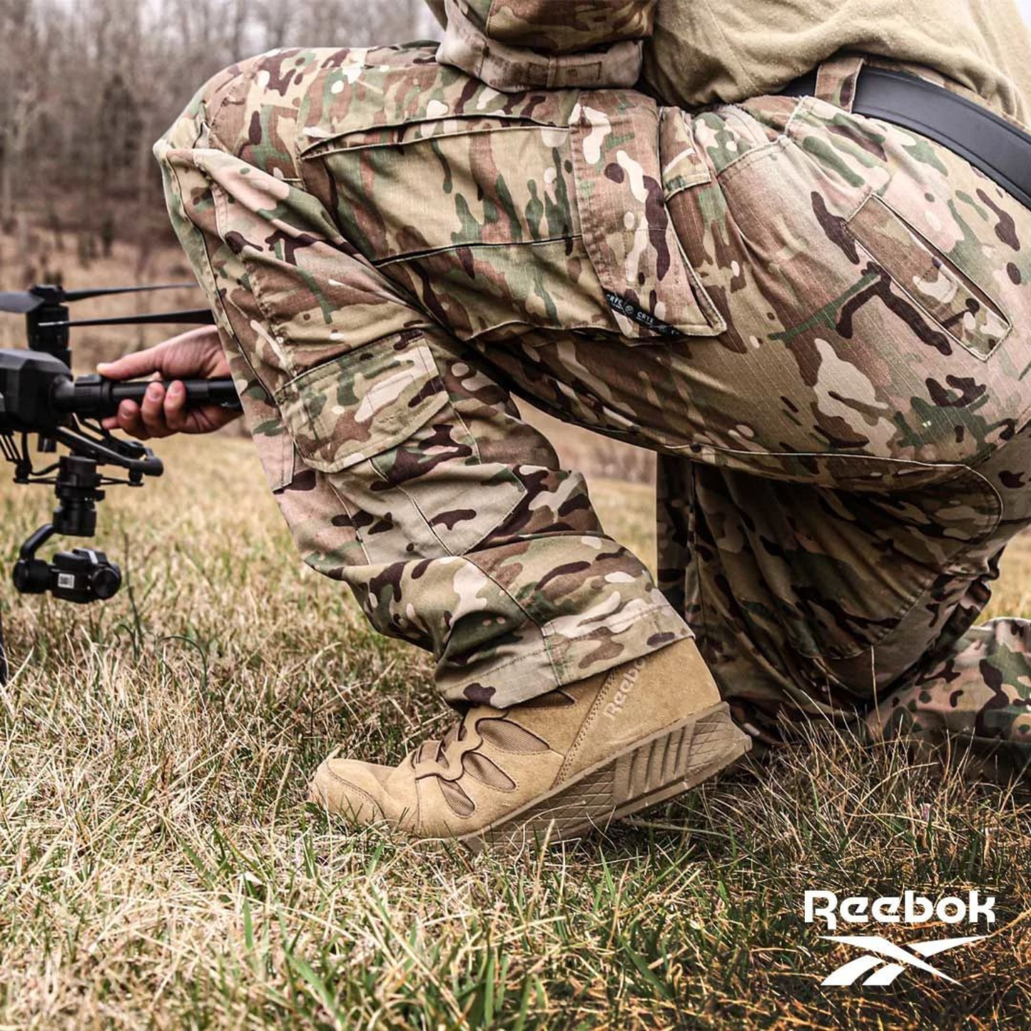 Reebok Floatride Energy 8" Side-Zip Composite Toe Tactical Boots