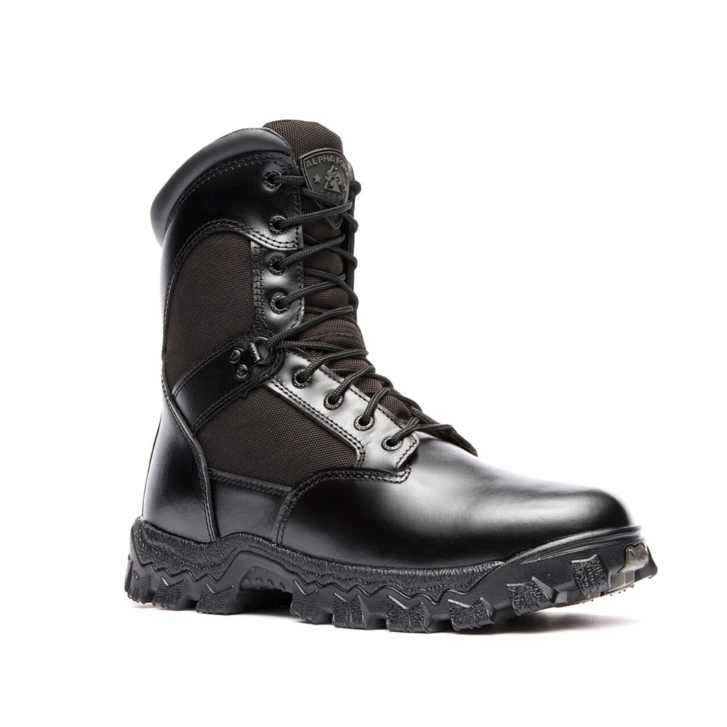 ROCKY ALPHA FORCE ZIPPER WATERPROOF PUBLIC SERVICE BOOTS