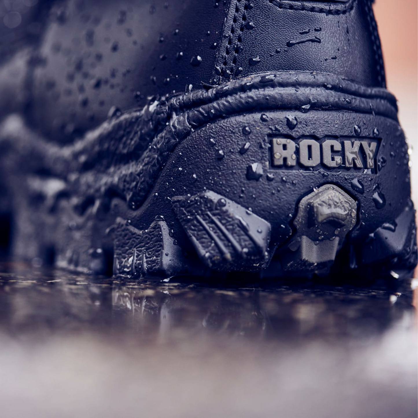 ROCKY ALPHA FORCE ZIPPER WATERPROOF PUBLIC SERVICE BOOTS