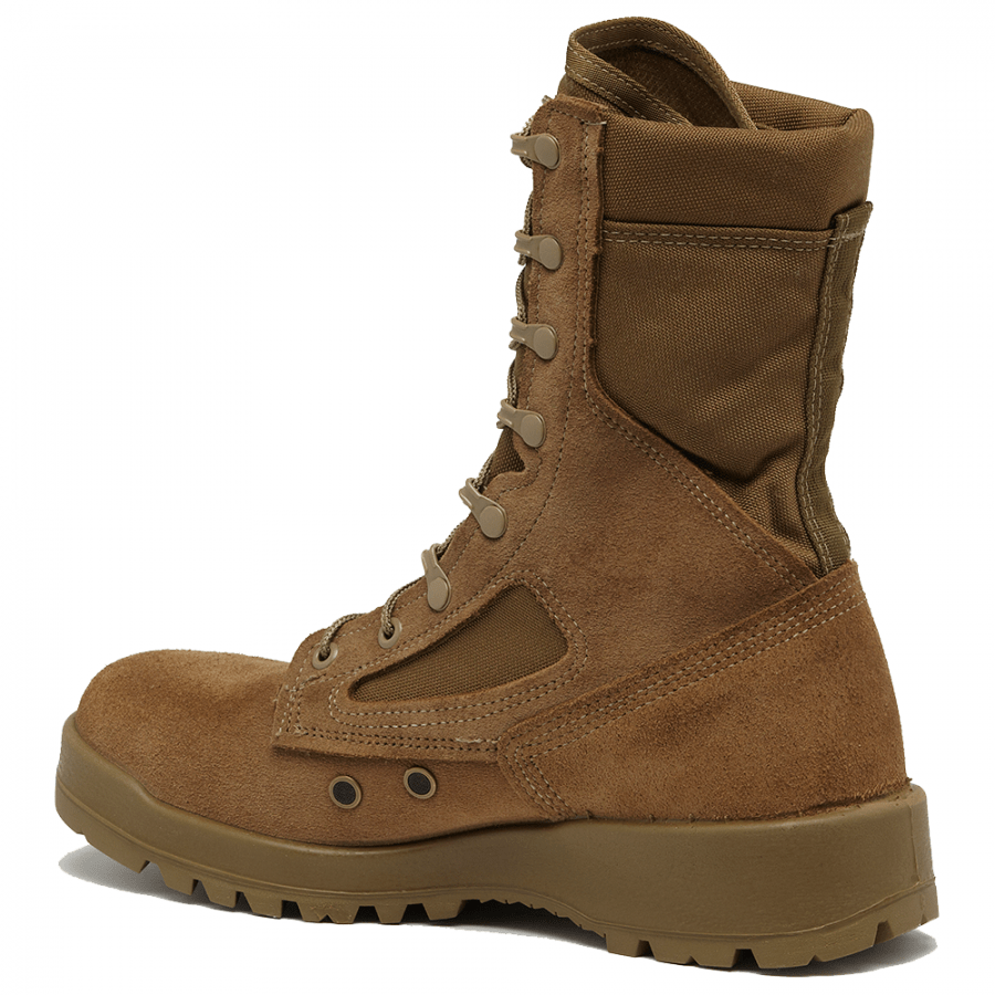 BELLEVILLE 550 ST /USMC Hot Weather Steel Toe Boots (EGA) - CombatFootwear.com