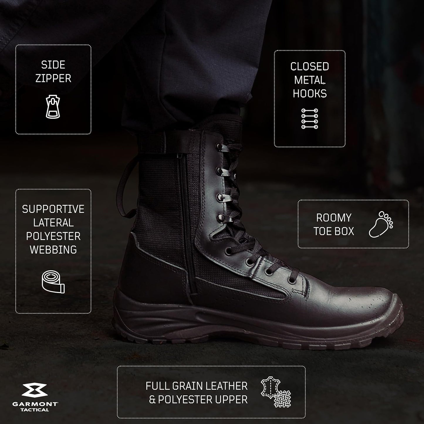 Garmont T8 LE 2.0 Tactical Boots 002567 - CombatFootwear.com