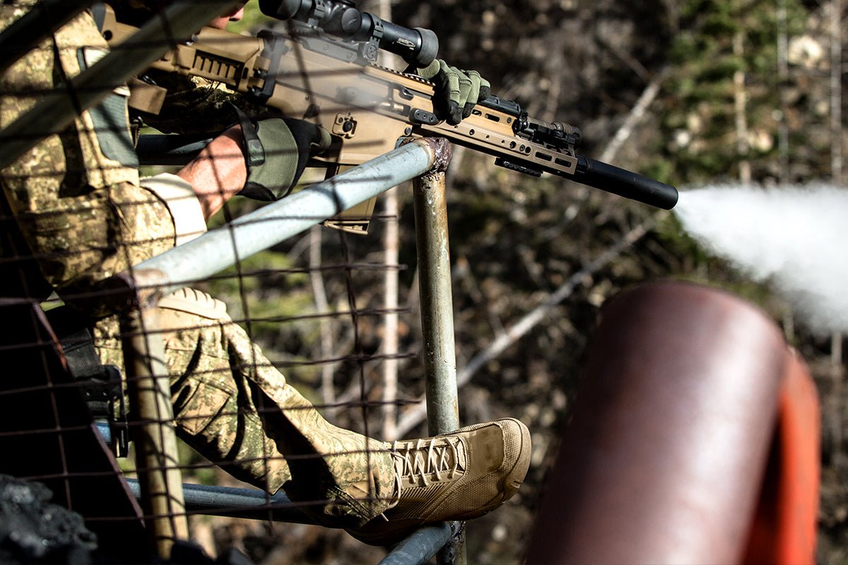 LALO SHADOW AMPHIBIAN 8" Boots Coyote - 1ML041 - CombatFootwear.com