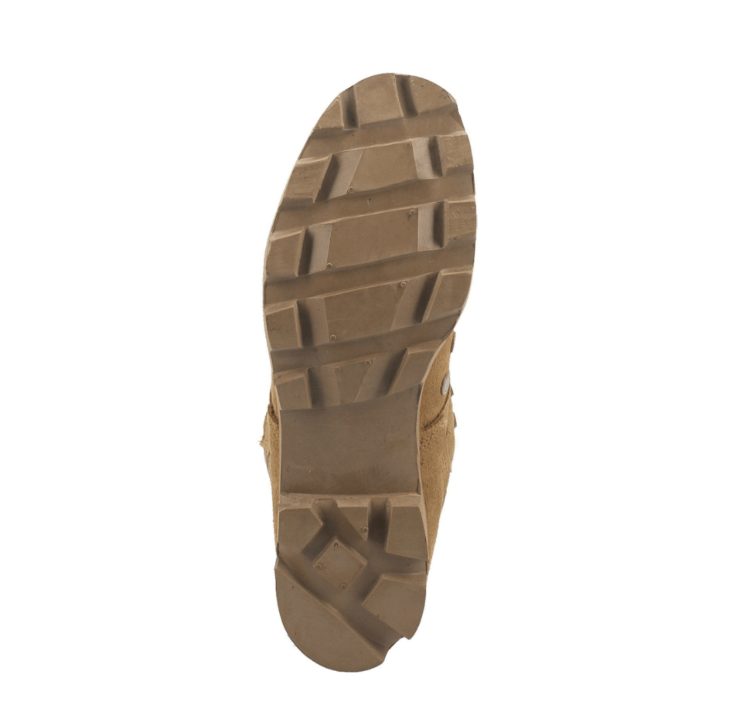 MCRAE 8" Hot Weather Coyote Leather Panama Boots - CombatFootwear.com