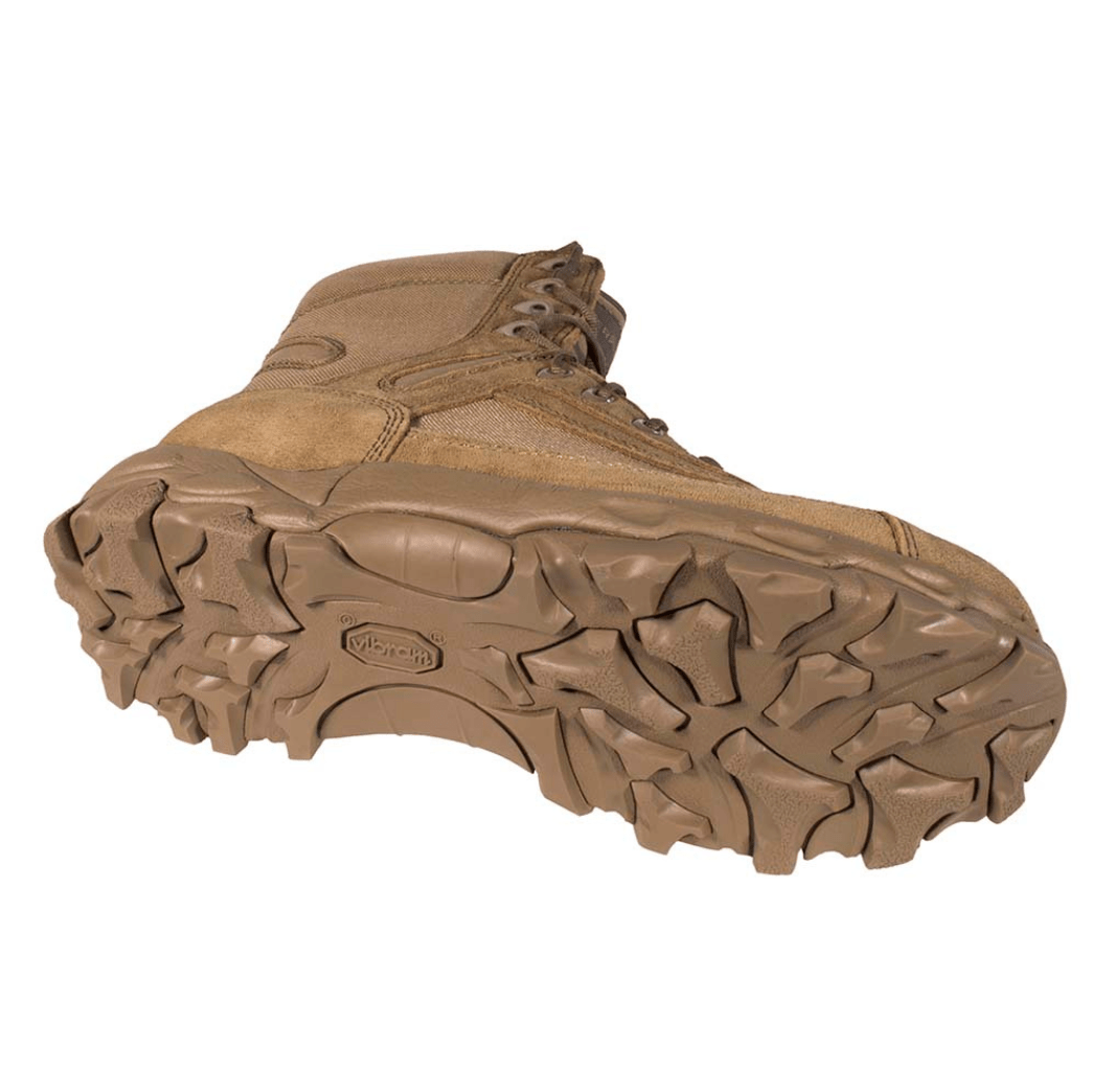 MCRAE 8" Terassault Freedom Articulated Coyote Leather Boots - CombatFootwear.com