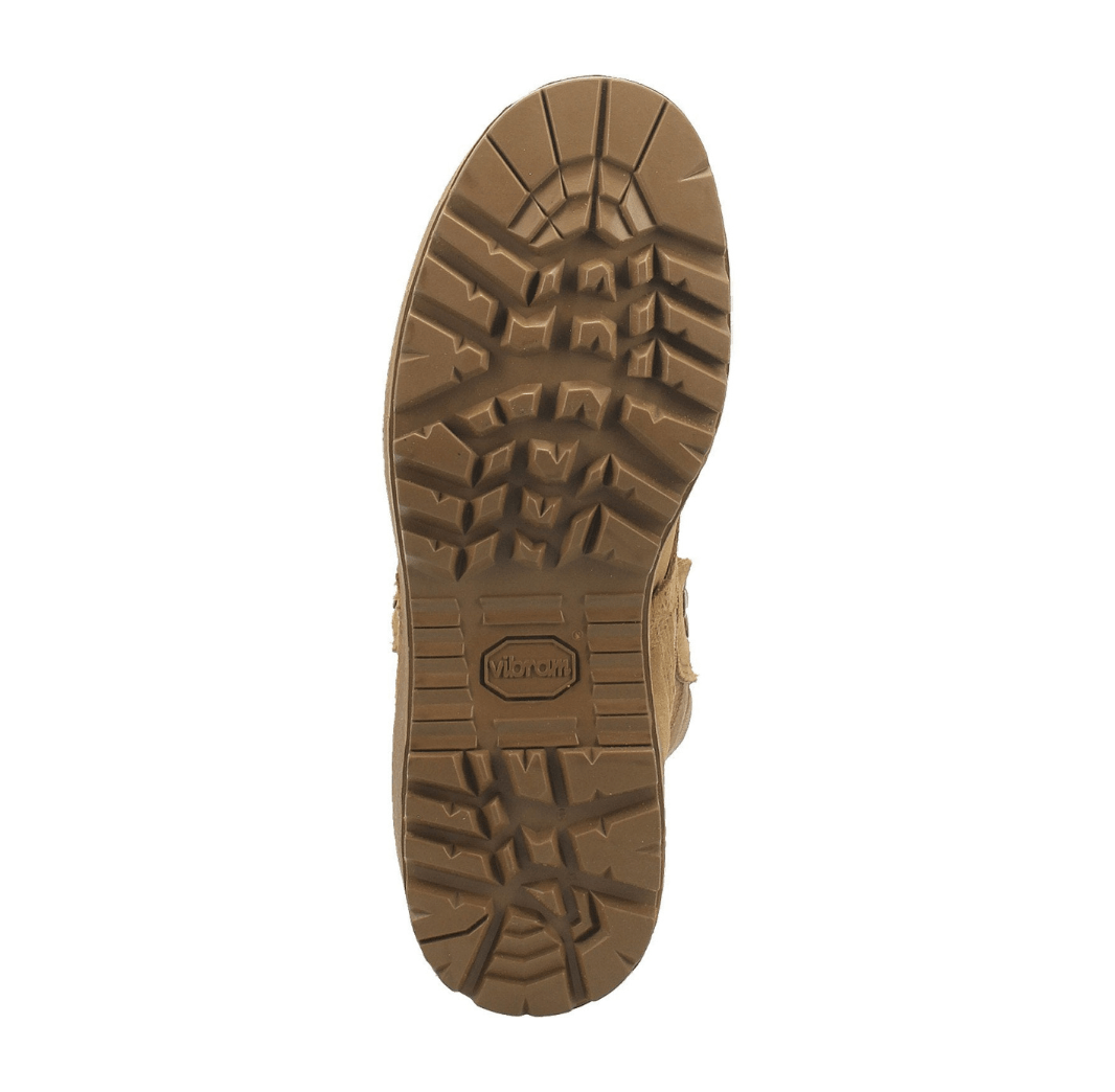 MCRAE MIL - SPEC 8" Coyote Hot Weather Steel - Toe Boots - CombatFootwear.com