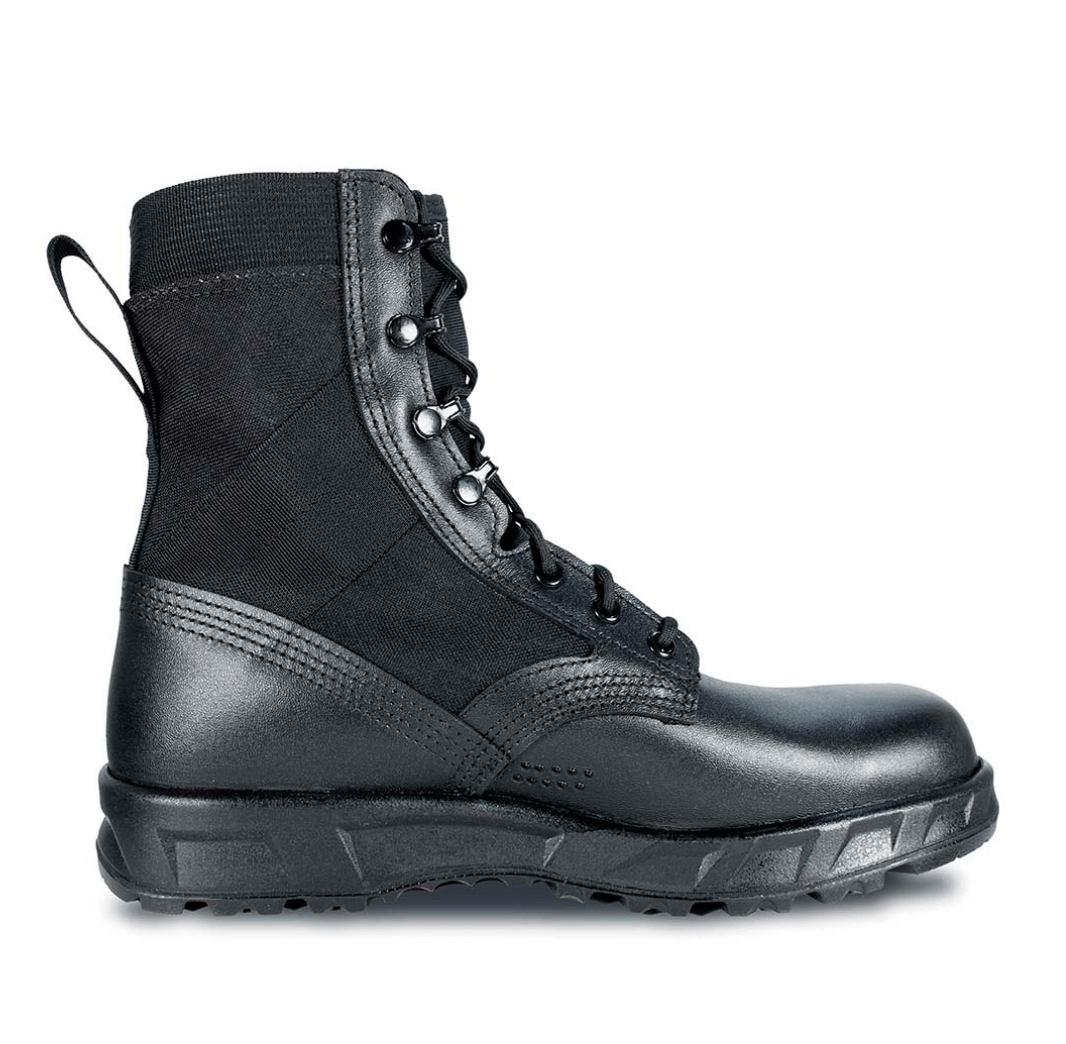 MCRAE T2 Ultra Light Hot Weather Black Tactical Boots - CombatFootwear.com