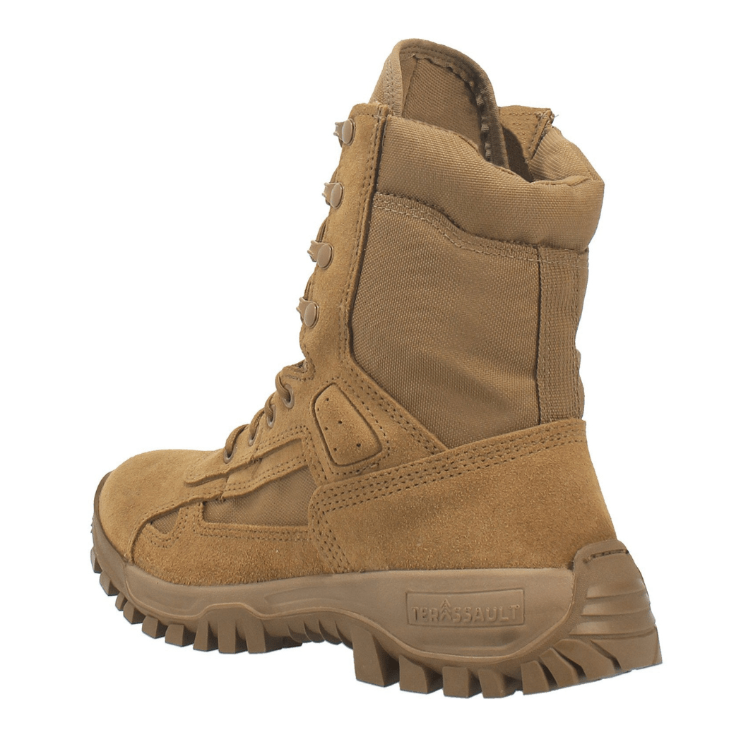 MCRAE Terassault T1 Hot Weather Leather Combat Boots - CombatFootwear.com