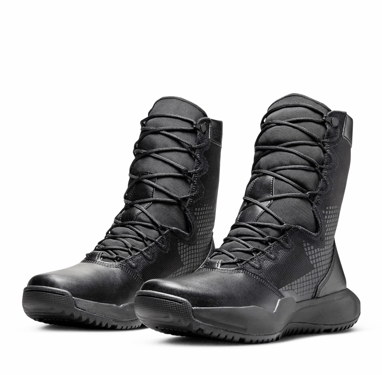 Nike SFB B1 Black Leather Tactical Boots - CombatFootwear.com