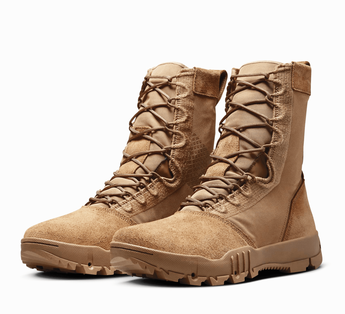 Nike SFB Jungle 2 8" Leather Coyote Military Boots - CombatFootwear.com