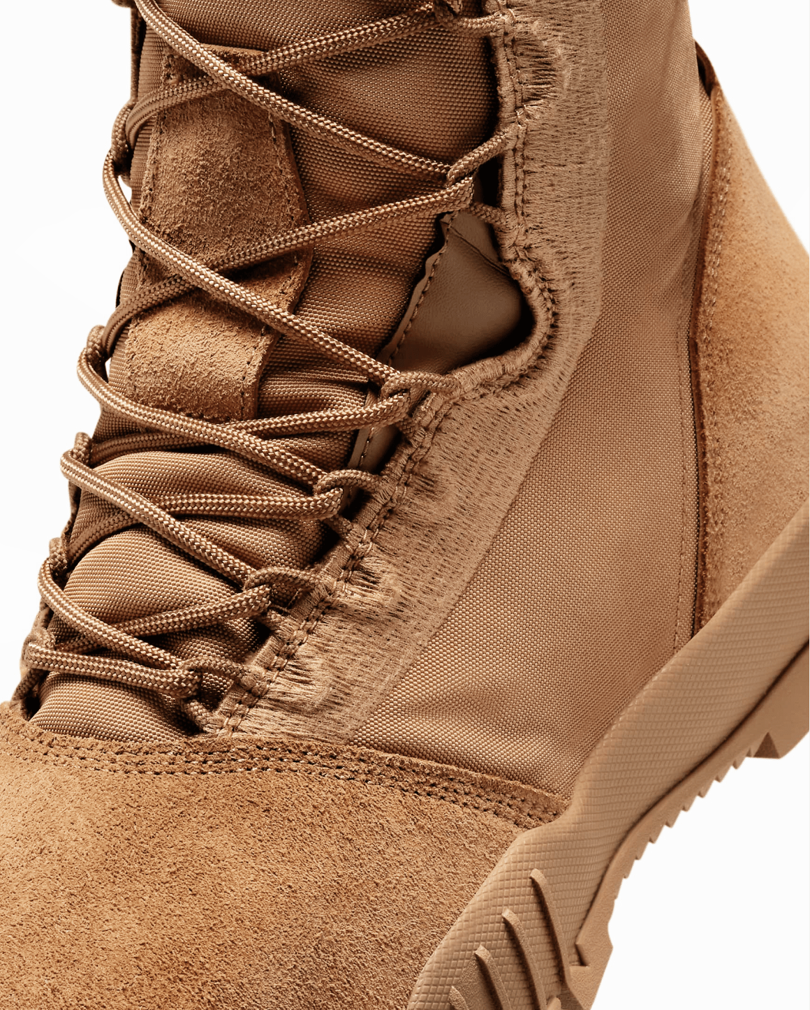 Nike SFB Jungle 2 8" Leather Coyote Military Boots - CombatFootwear.com