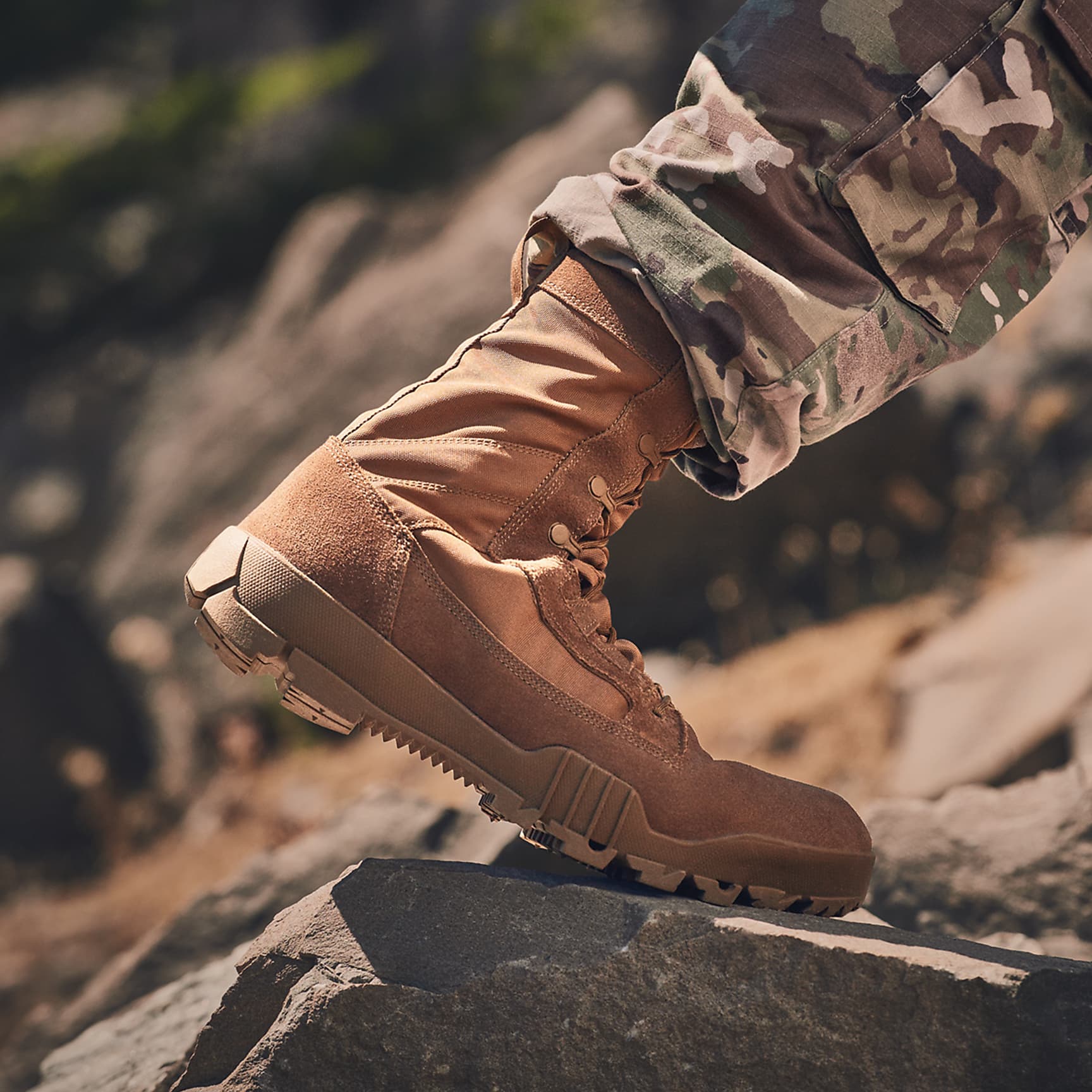 NIKE SFB JUNGLE 8" Leather Coyote Boots - CombatFootwear.com