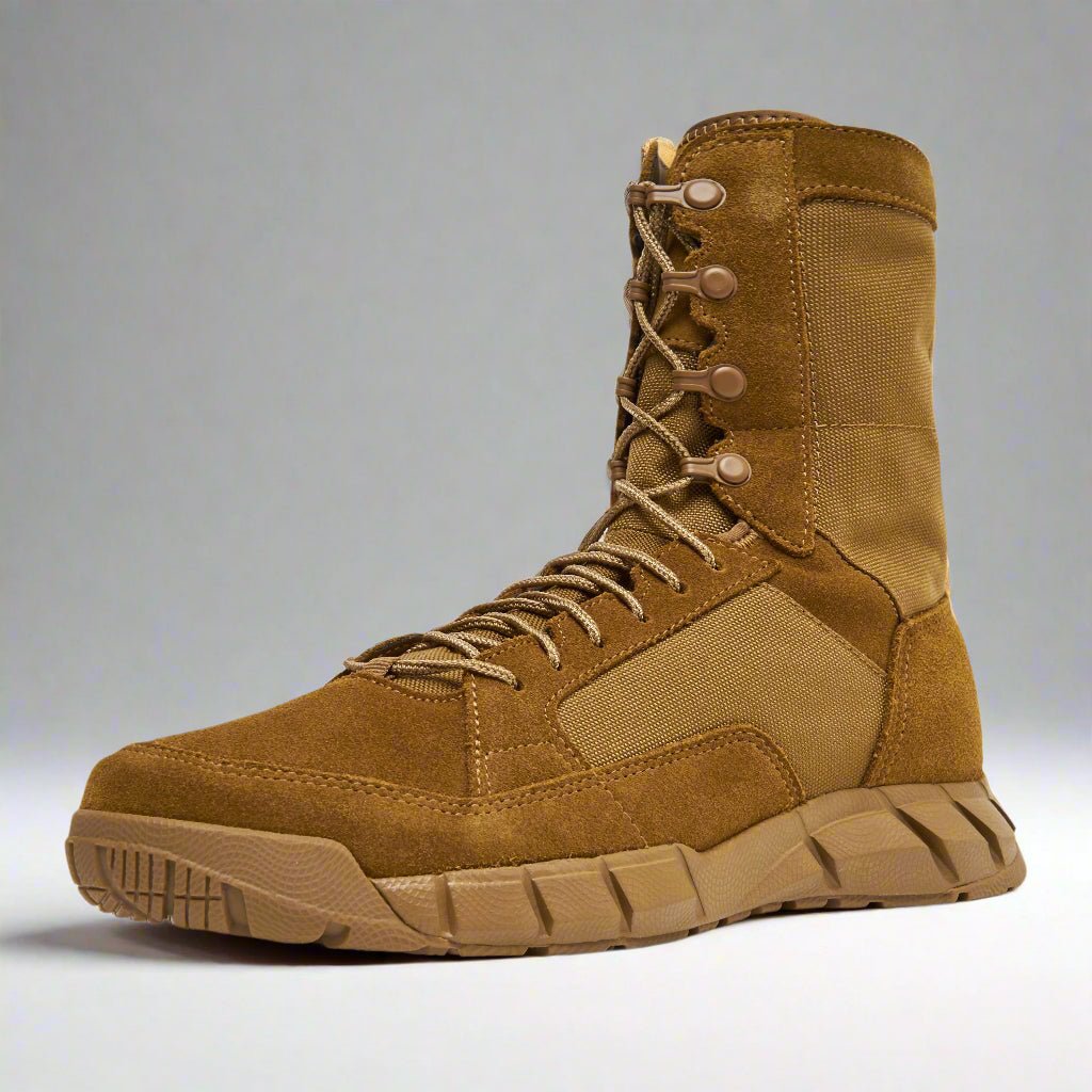 Oakley Light Assault 2 Coyote Leather Military Boots - CombatFootwear.com