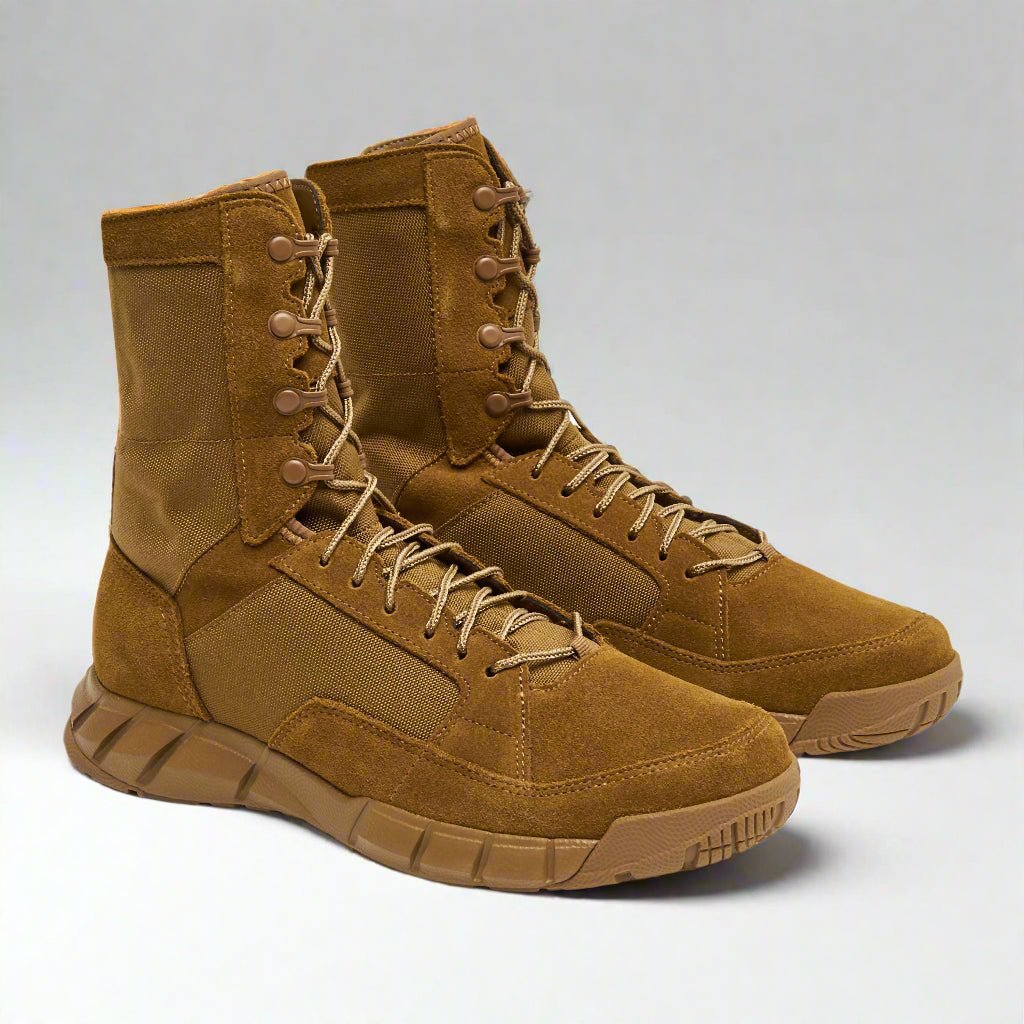 Oakley Light Assault 2 Coyote Leather Military Boots - CombatFootwear.com