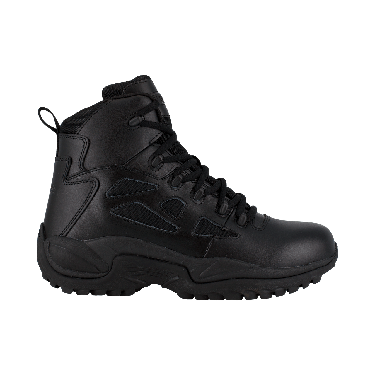 Reebok Rapid Response 6" Stealth Boots with Side Zipper - RB8678 - CombatFootwear.com