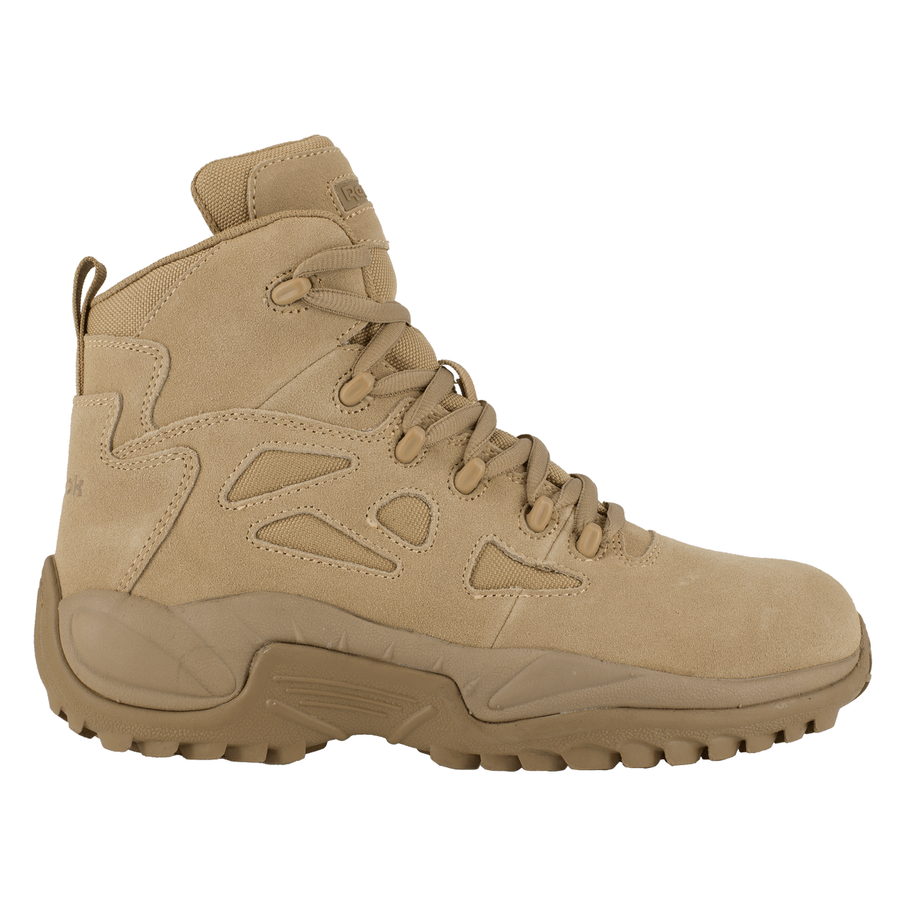 Reebok Rapid Response 6" Stealth Boots with Side Zipper - RB8694 - CombatFootwear.com