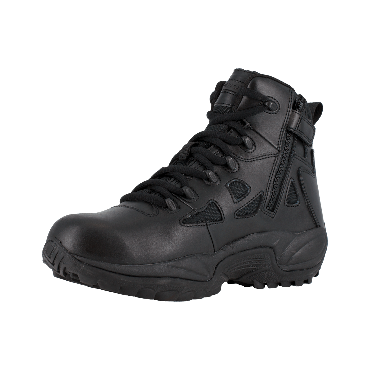 Reebok Rapid Response 6" Stealth Waterproof Boots with Side Zipper - RB8688 - CombatFootwear.com