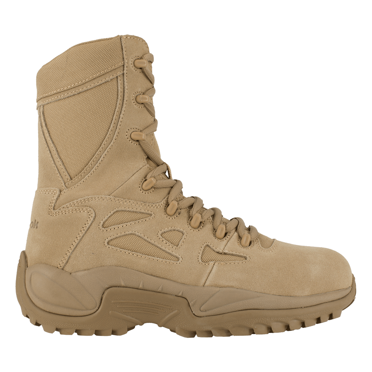 Reebok Rapid Response 8" Stealth Boots with Side Zipper - RB8894 - CombatFootwear.com