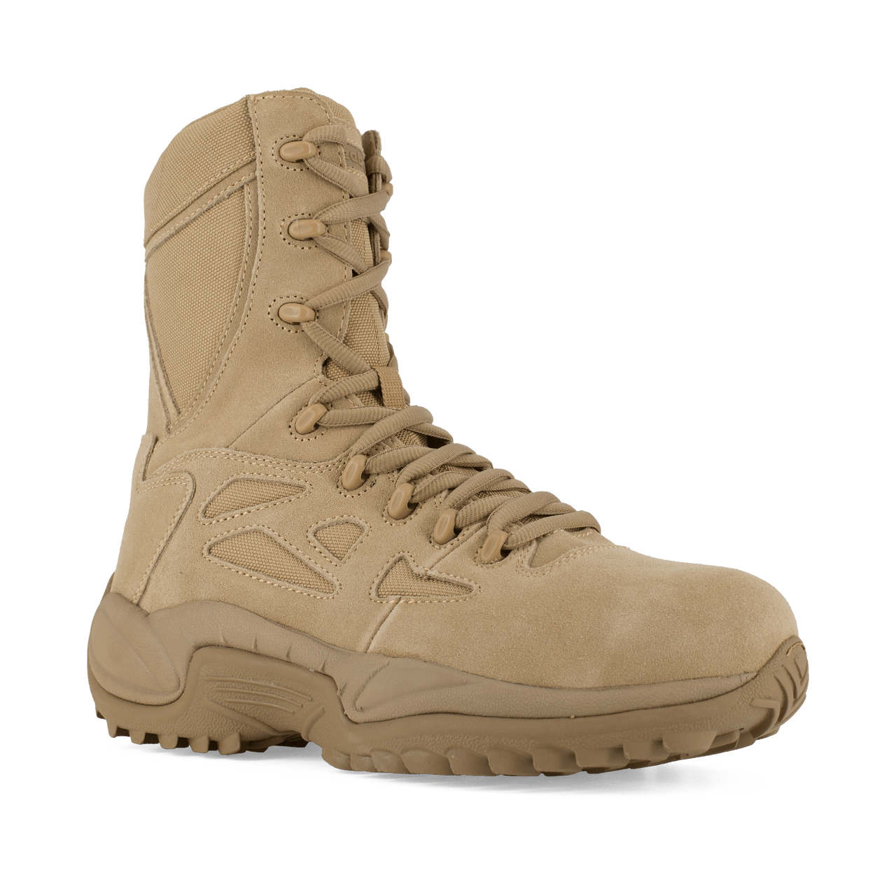 Reebok Rapid Response 8" Stealth Boots with Side Zipper - RB8894 - CombatFootwear.com