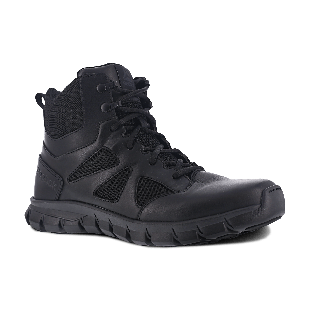 Reebok Sublite Cushion 6" Tactical Boots with Side Zipper - RB086 - CombatFootwear.com