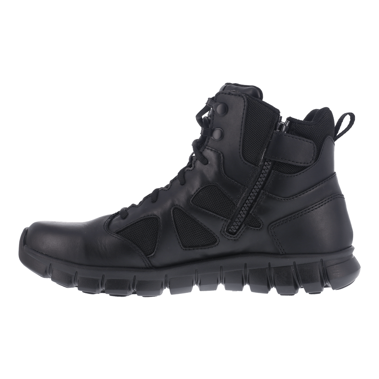 Reebok Sublite Cushion 6" Tactical Boots with Side Zipper - RB086 - CombatFootwear.com