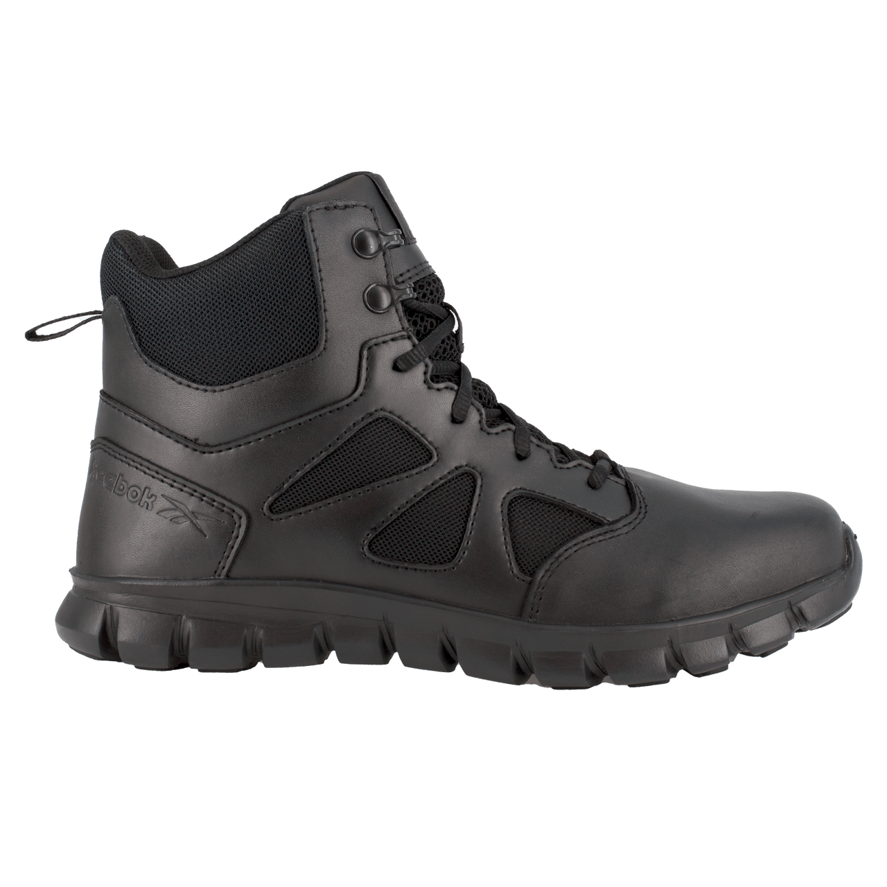 Reebok Sublite Cushion 6" Tactical Boots with Side Zipper - RB8605 - CombatFootwear.com