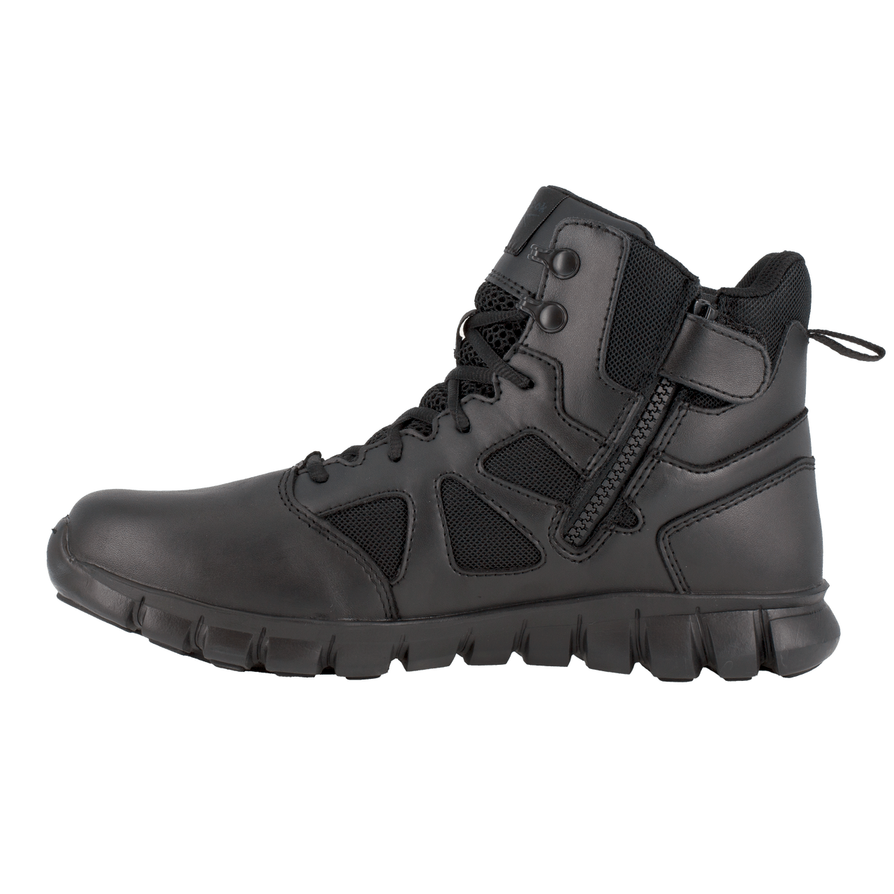 Reebok Sublite Cushion 6" Tactical Boots with Side Zipper - RB8605 - CombatFootwear.com