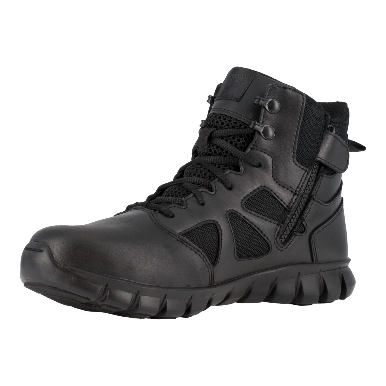 Reebok Sublite Cushion 6" Tactical Boots with Side Zipper - RB8605 - CombatFootwear.com