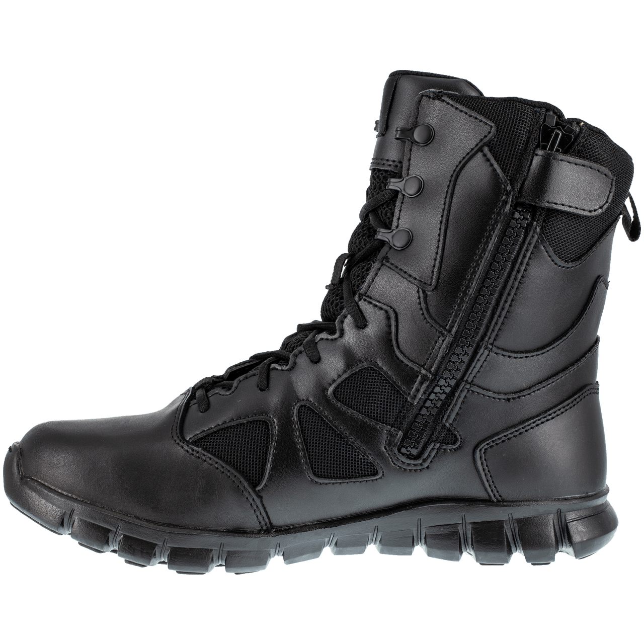 Reebok Sublite Cushion 8" Tactical Waterproof Boots with Side Zipper - RB806 - CombatFootwear.com