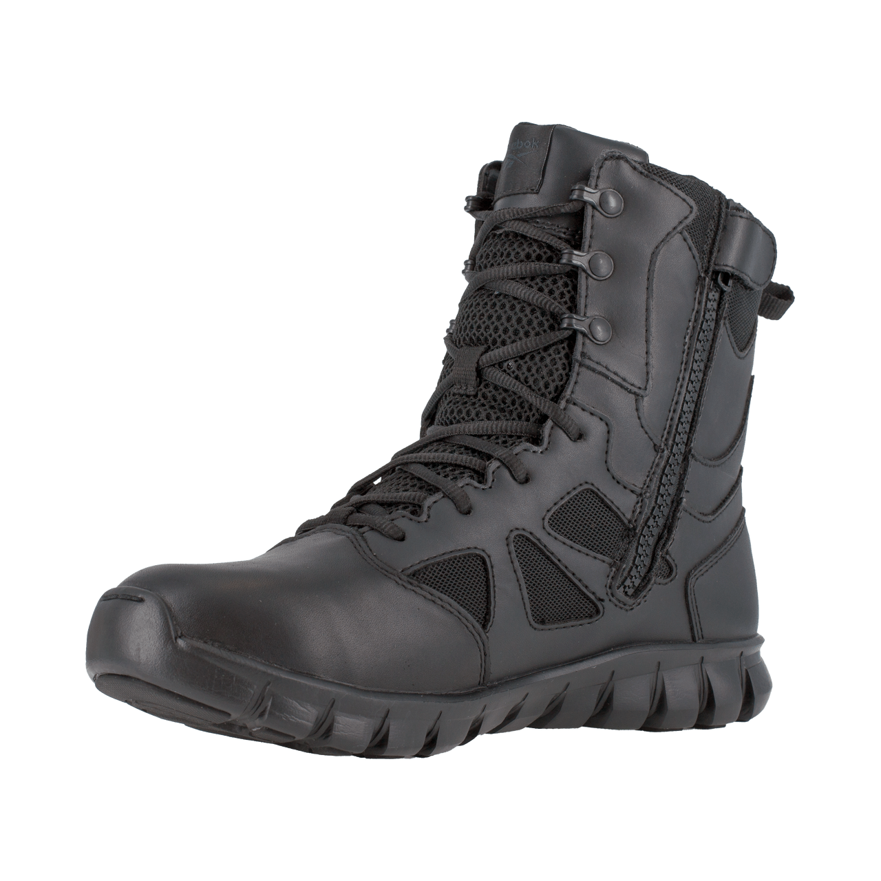 Reebok Sublite Cushion 8" Tactical Waterproof Boots with Side Zipper - RB8806 - CombatFootwear.com