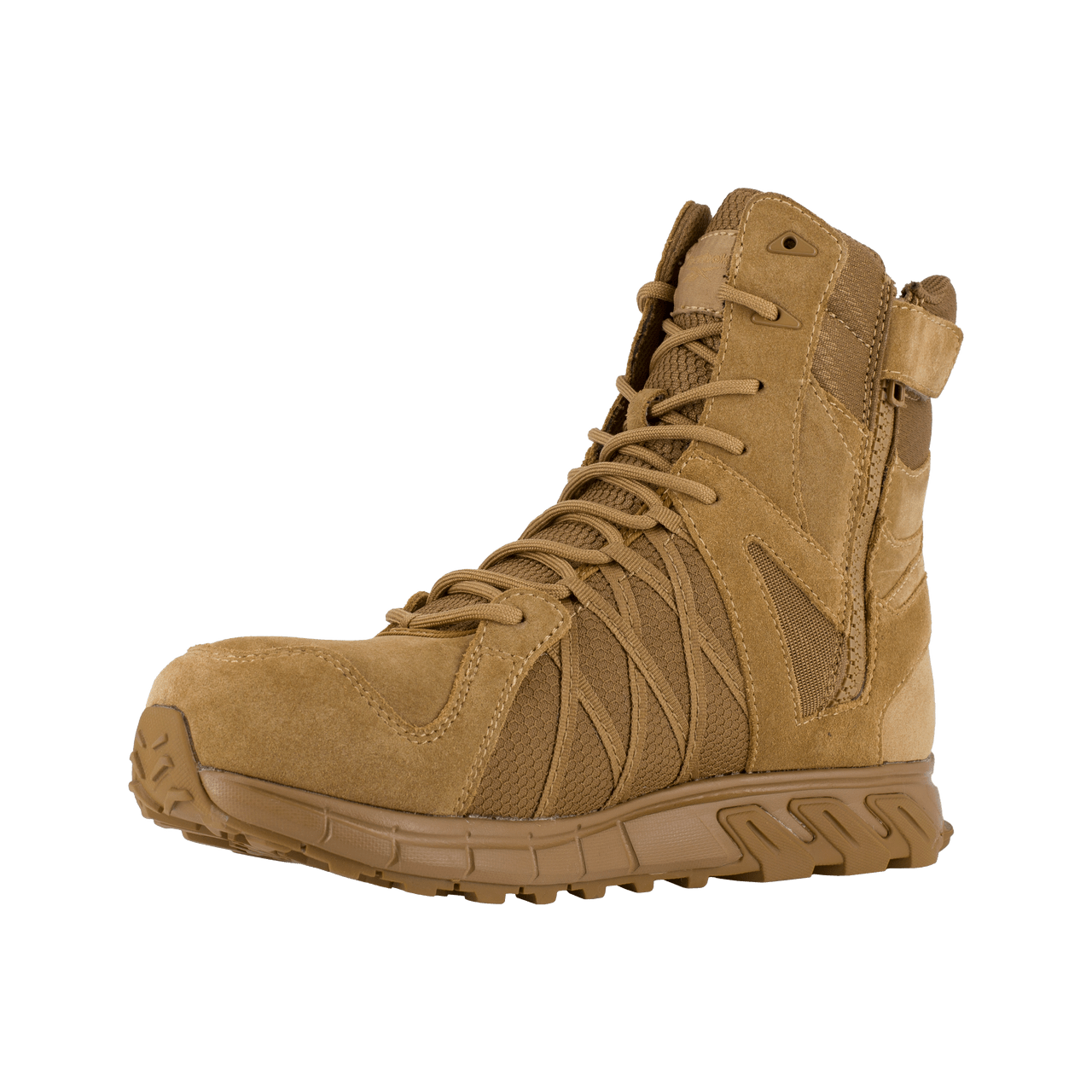 Reebok Trailgrip 8" Tactical Boots with Side Zipper - RB3460 - CombatFootwear.com