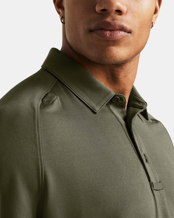 Under Armour Men's Tactical Elite Long Sleeve Polo - CombatFootwear.com