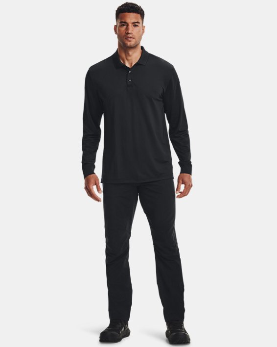 Under Armour Men's Tactical Performance Polo 2.0 Long Sleeve - CombatFootwear.com