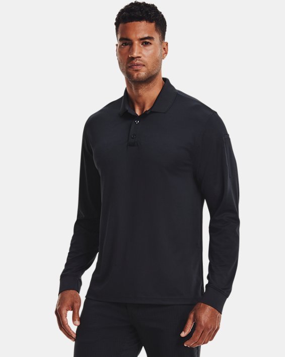 Under Armour Men's Tactical Performance Polo 2.0 Long Sleeve - CombatFootwear.com
