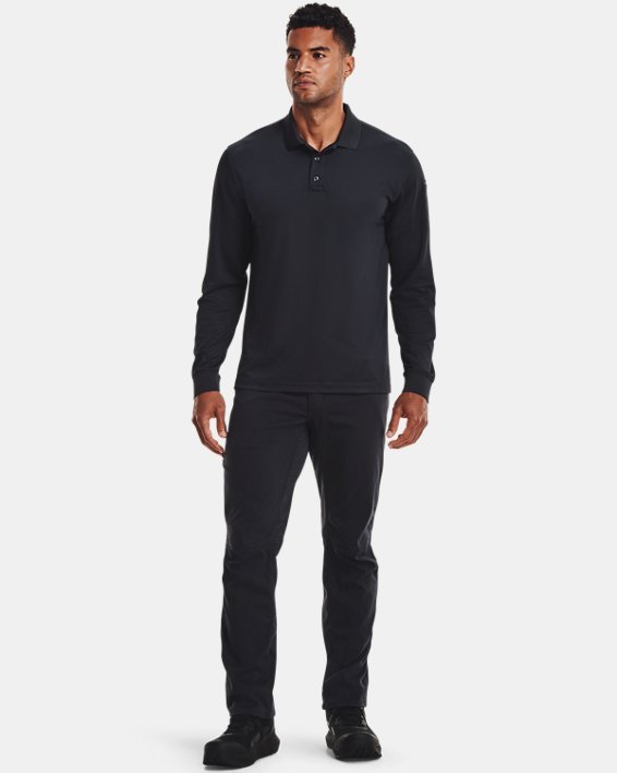 Under Armour Men's Tactical Performance Polo 2.0 Long Sleeve - CombatFootwear.com