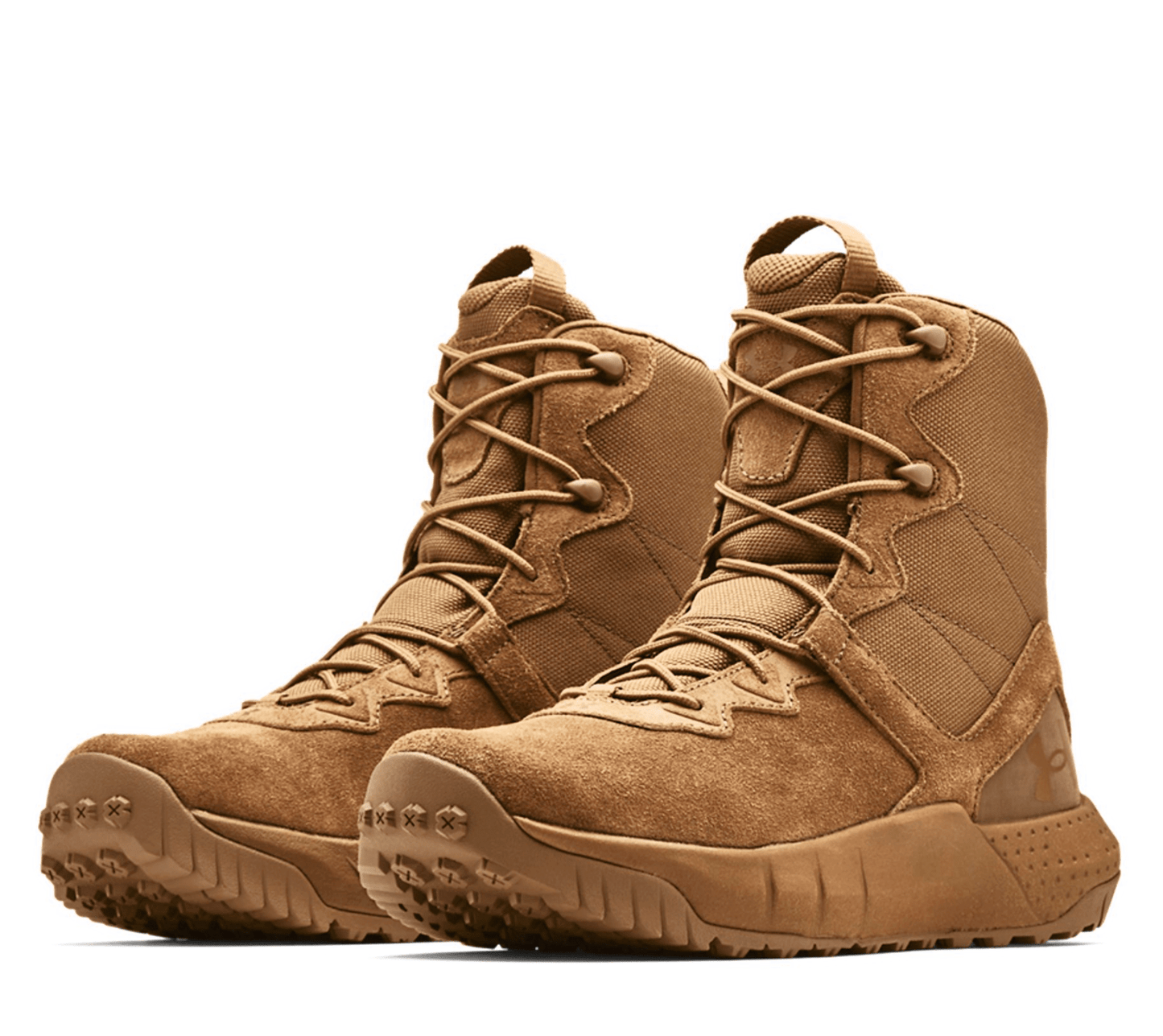 Under Armour Micro G Valsetz Coyote Leather Military Boots 3024009 - 200 - CombatFootwear.com