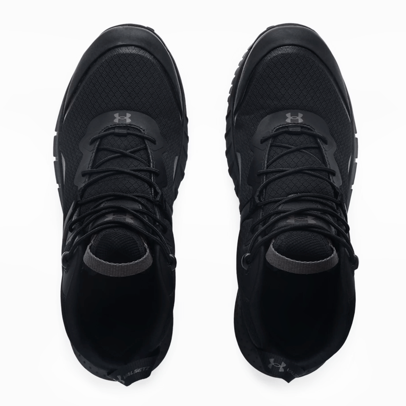 Under Armour Micro G® Valsetz Mid Wide(2E) Black Tactical Boots - CombatFootwear.com