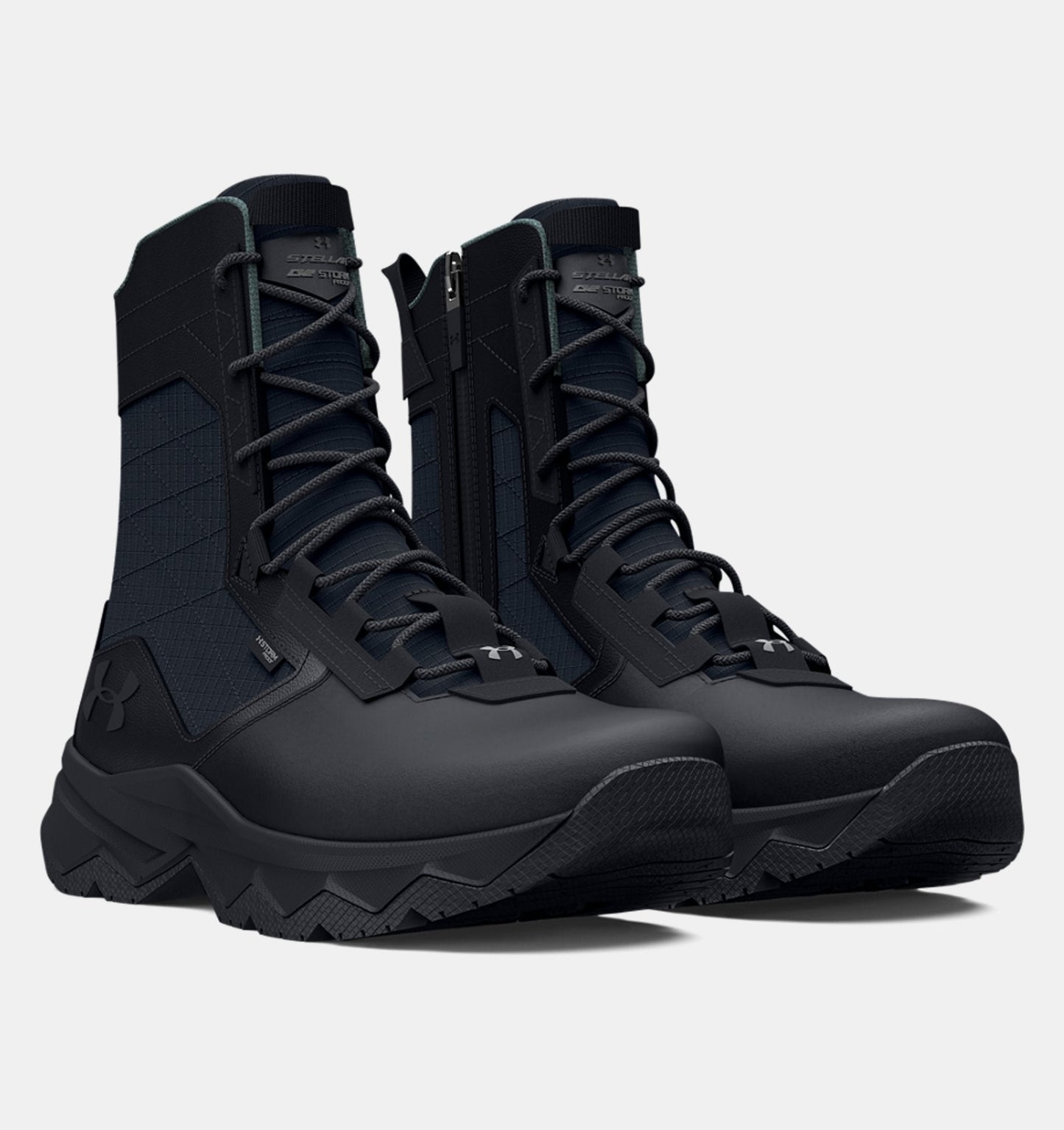 Under Armour Stellar G2 Waterproof Zip Tactical Boots - 3026739 - 001 - CombatFootwear.com