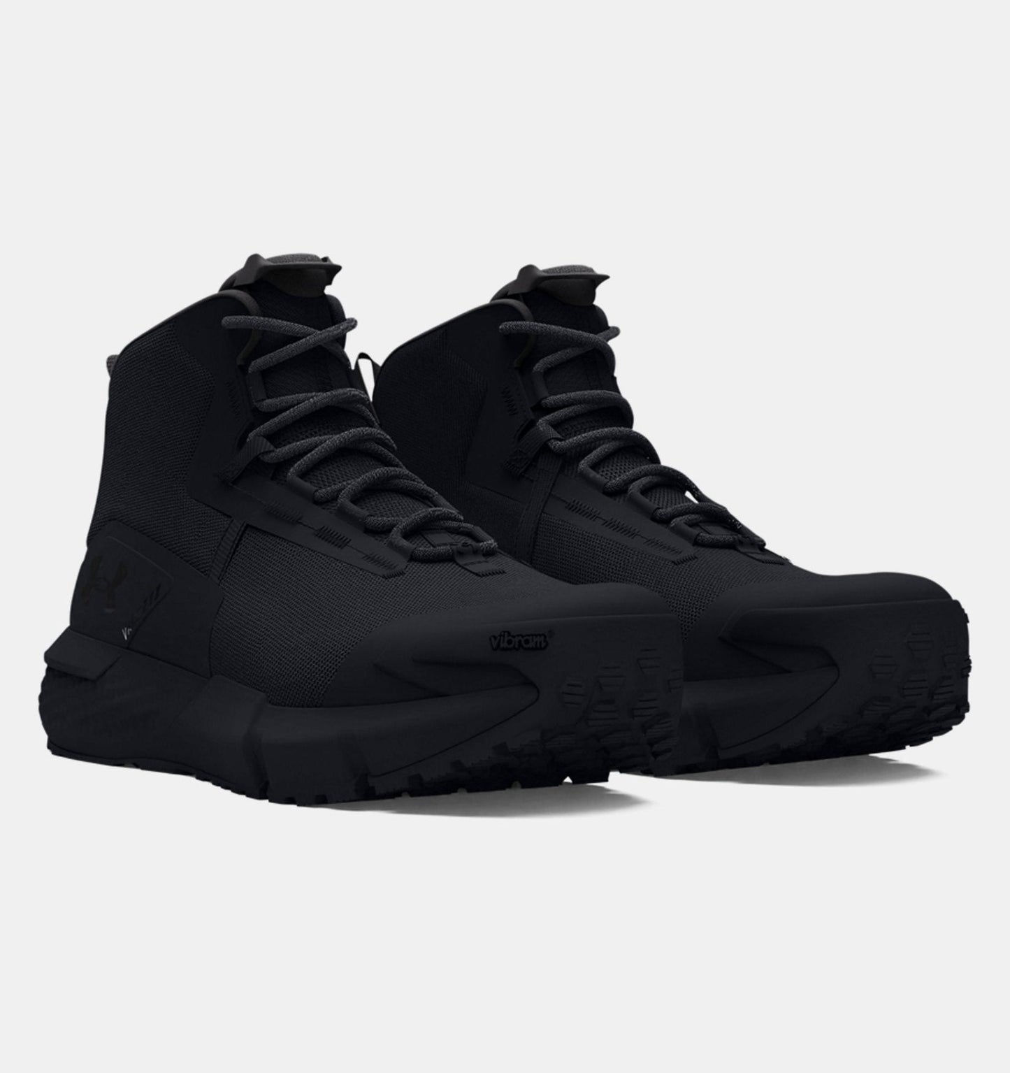 Under Armour Valsetz Mid Black Tactical Boots - CombatFootwear.com