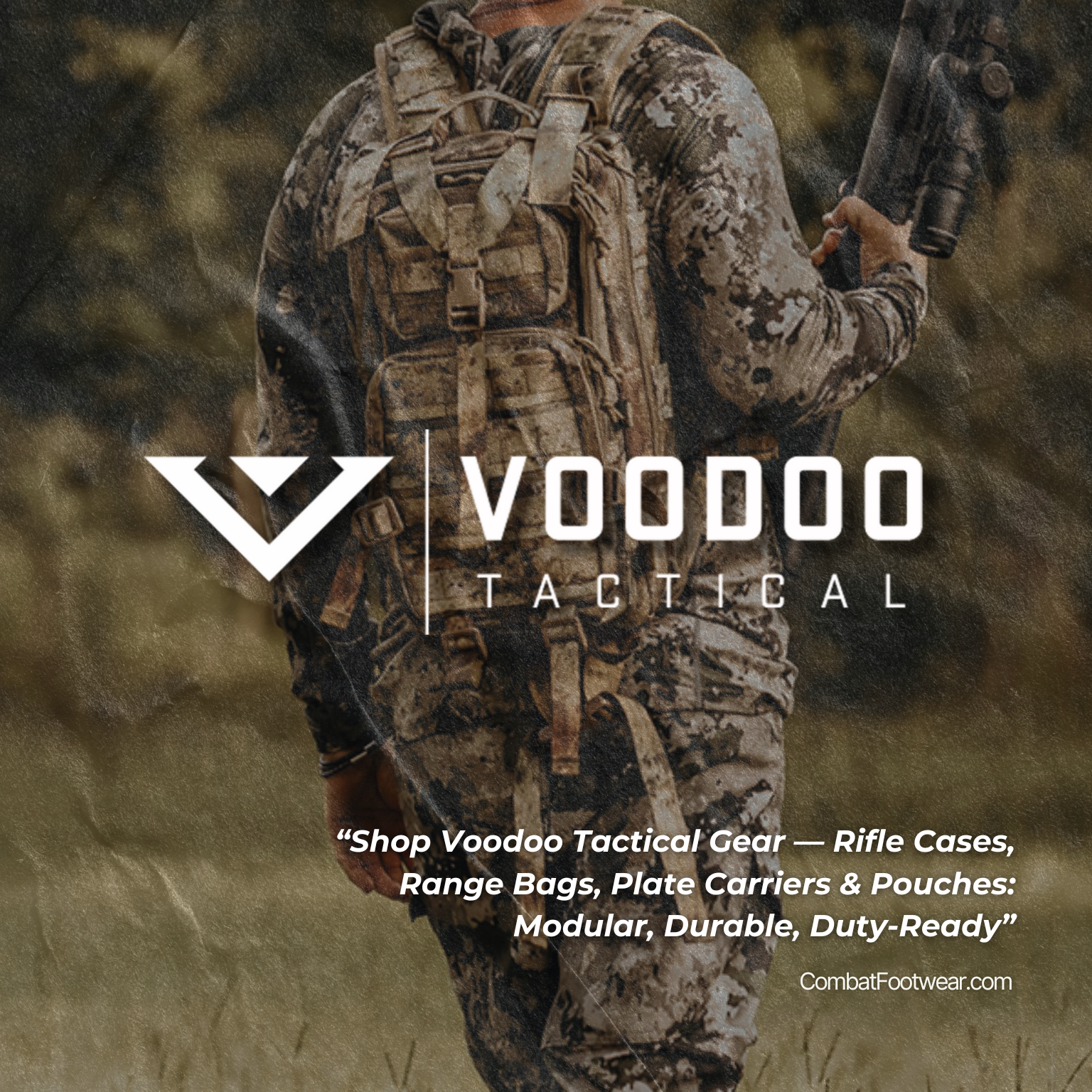 Voodoo Tactical | Rifle Cases, Range Bags & Plate Carriers   CombatFootwear.com
