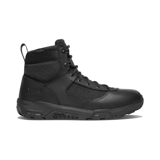 Danner Sonic Side-Zip 6" Black Waterproof Tactical Boots
