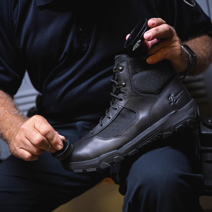 Danner Sonic Side-Zip 6" Black Waterproof Tactical Boots