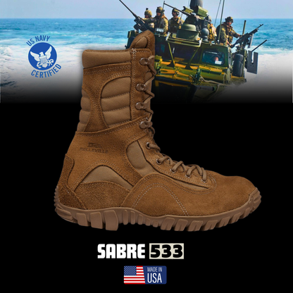 BELLEVILLE SABRE 533 / Hot Weather Hybrid Assault Boots