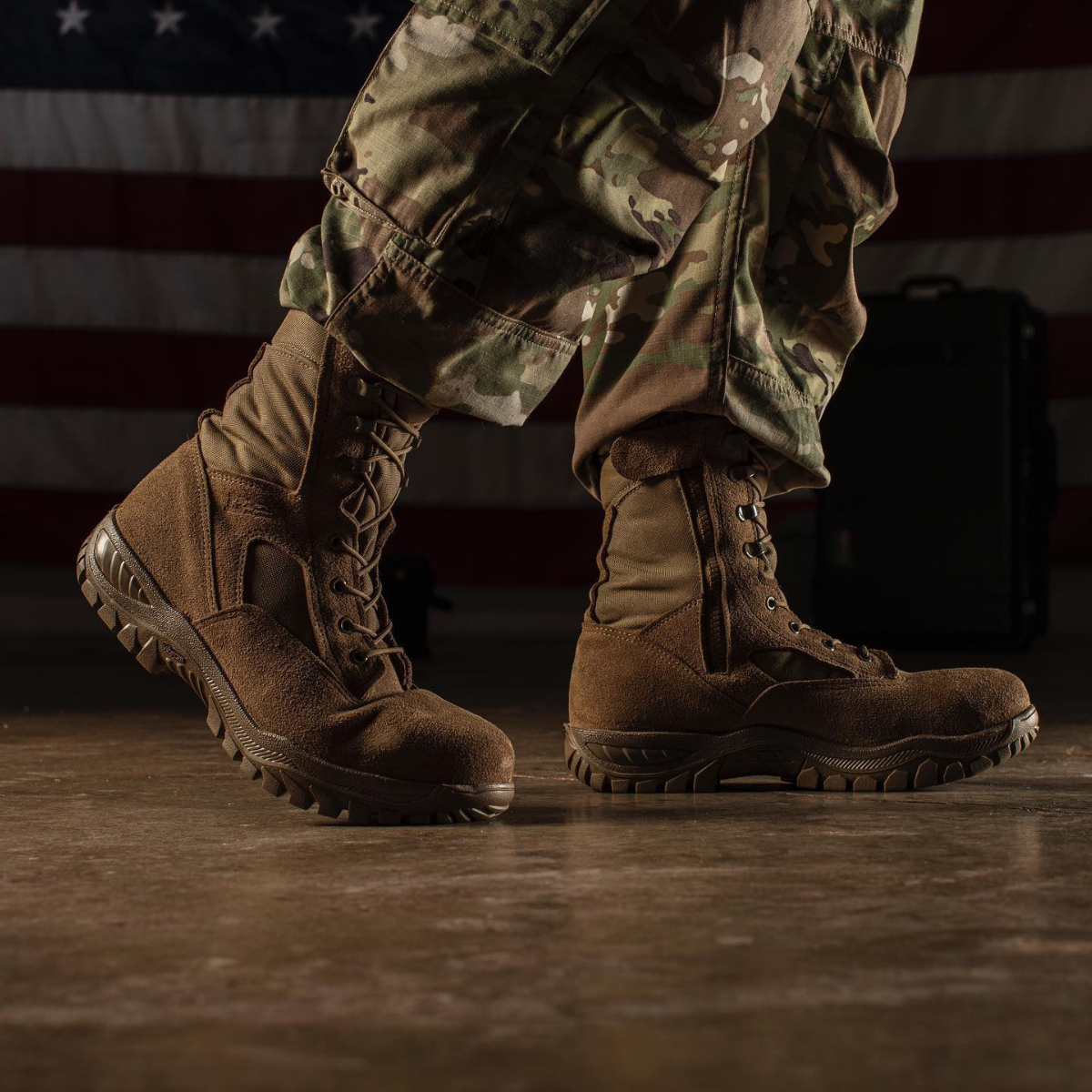 BELLEVILLE C312Z CT Flyweight - 8" Hot Weather Side Zip Composite Toe Boots