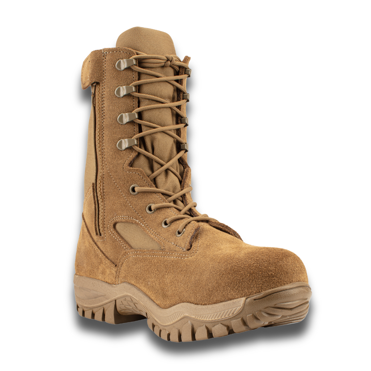 BELLEVILLE C312Z CT Flyweight - 8" Hot Weather Side Zip Composite Toe Boots