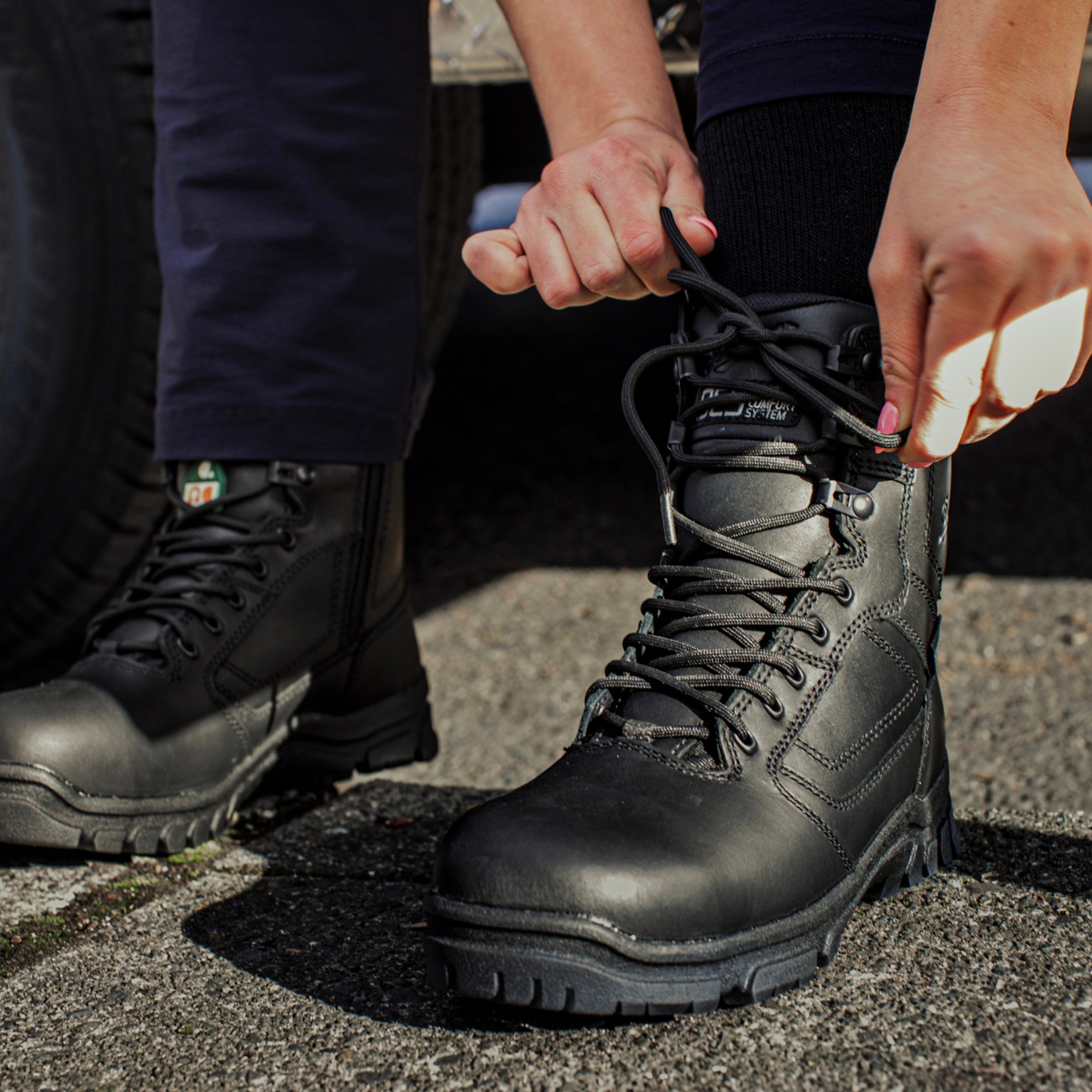 Danner Lookout EMS/CSA 8" NMT Side-Zip Waterproof Tactical Boots