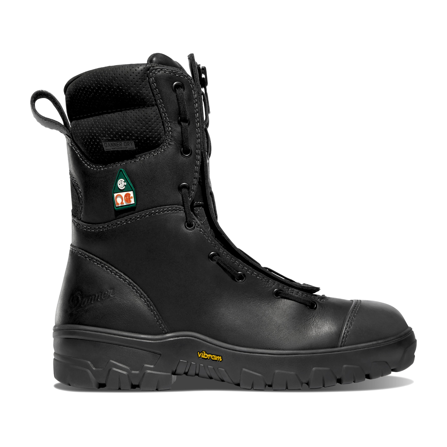 Danner Modern Firefighter CSA Black Composite Toe Boots