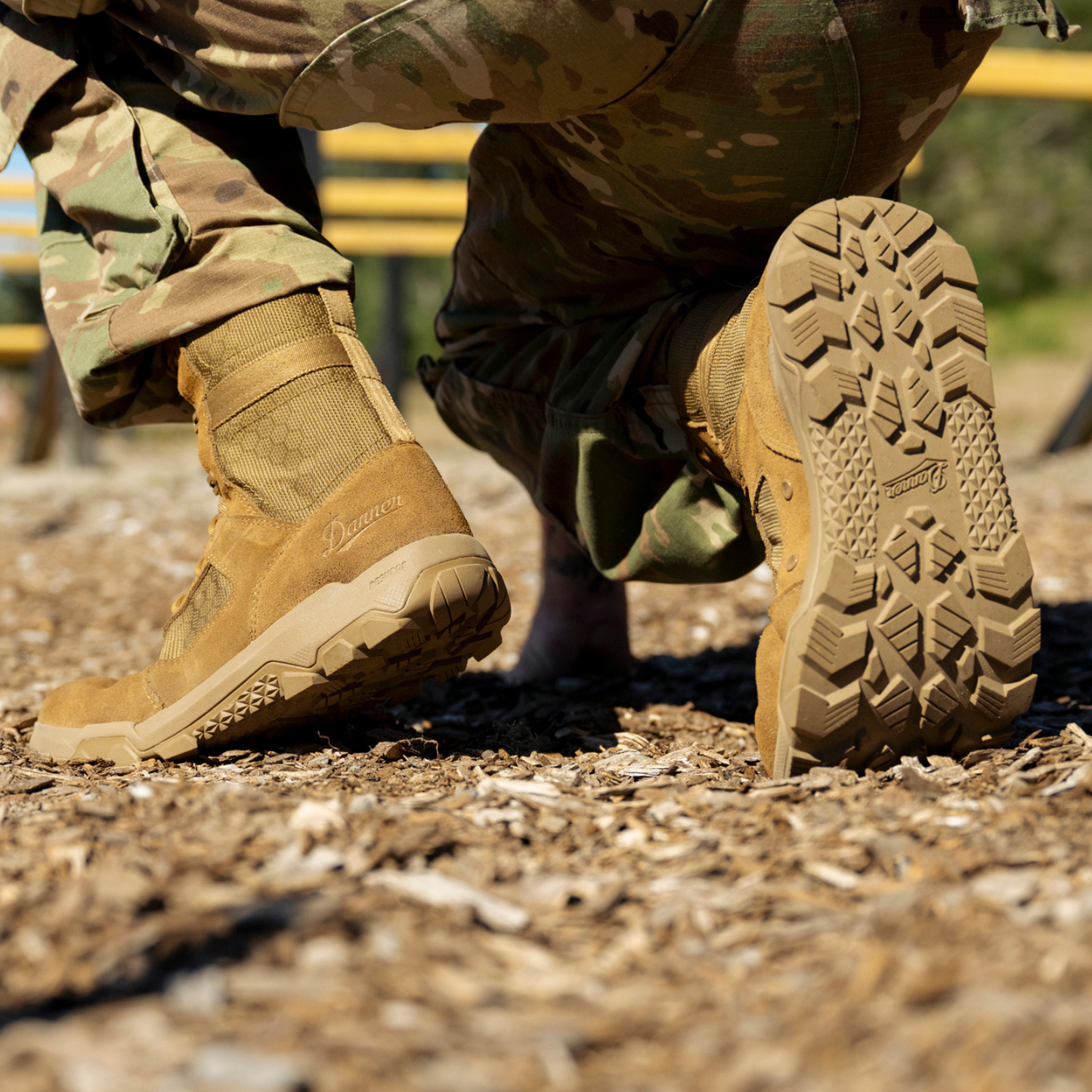 Danner Sonic 8" Coyote Hot Weather Military Boots