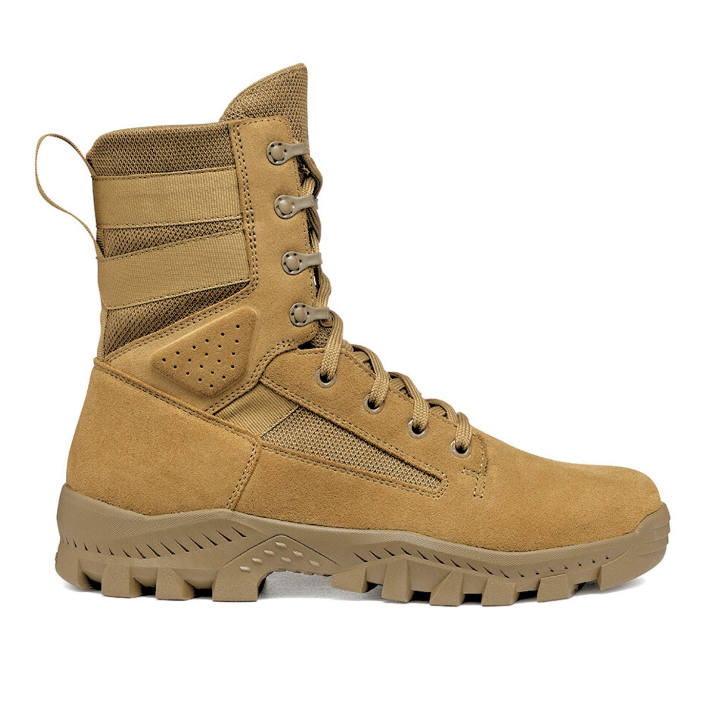 Garmont Defense Coyote military boot on a white background
